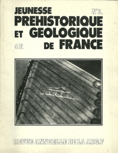 Bulletin annuel de la JPGF n° 2 - Année 1972