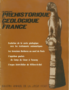 Bulletin annuel de la JPGF n° 3 - Année 1973