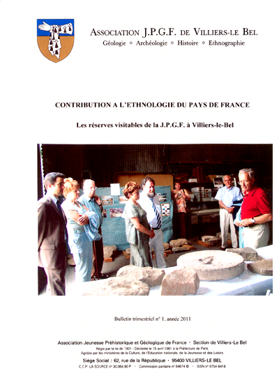 Contribution à l’ethnologie du Pays de France : les réserves visitables de la JPGF à Villiers-le-Bel