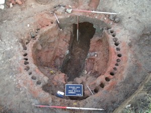 Four de potiers gallo-romains à Ecouen - Production de sigillées décorées à la molette