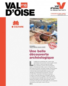 Archéologie en Val d'Oise - Four gallo-romain à Ecouen