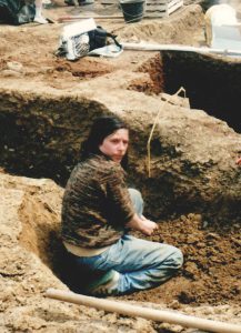 Muriel Hue JPGF fouilles archéologiques Val d'Oise
