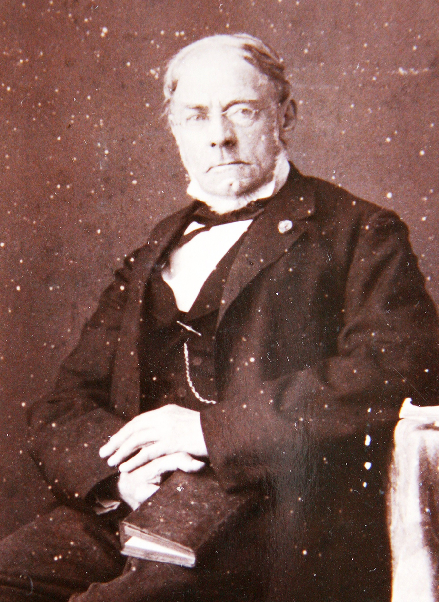 Portrait de A. Hahn âgé